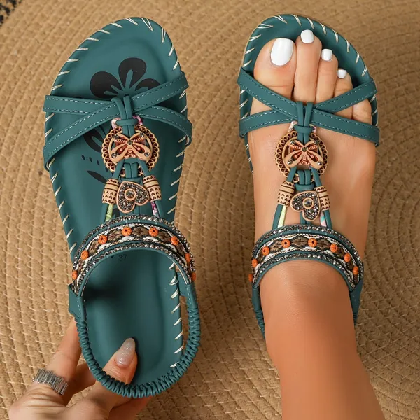 2025 Women's Boho Sandals – Stylish, Comfortable & All-Match