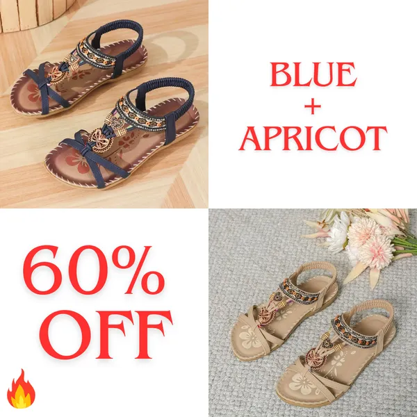 2025 Women's Boho Sandals – Stylish, Comfortable & All-Match