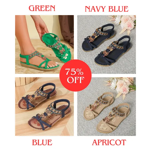 2025 Women's Boho Sandals – Stylish, Comfortable & All-Match
